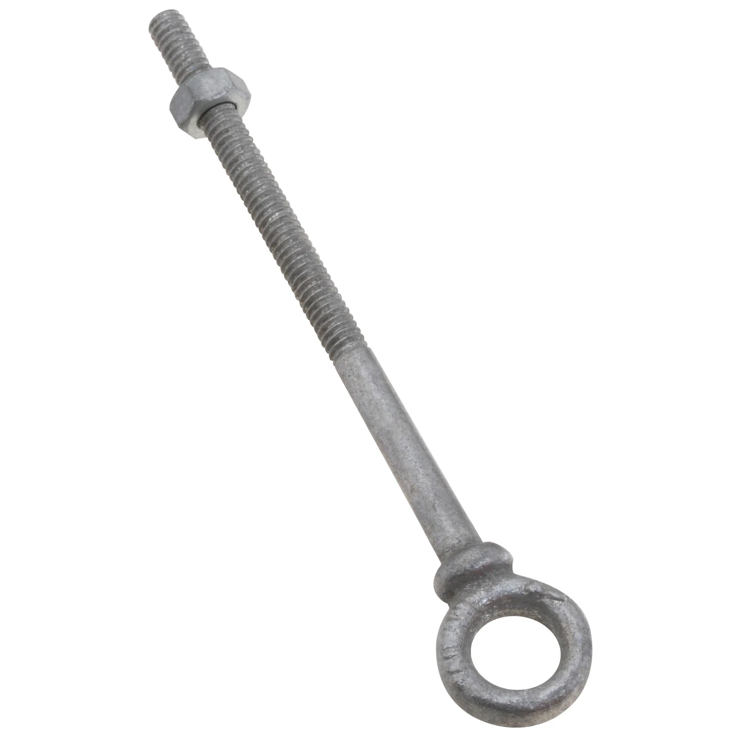 Forged Eye Bolt, Galvanized, 1/4 x 4 In.
