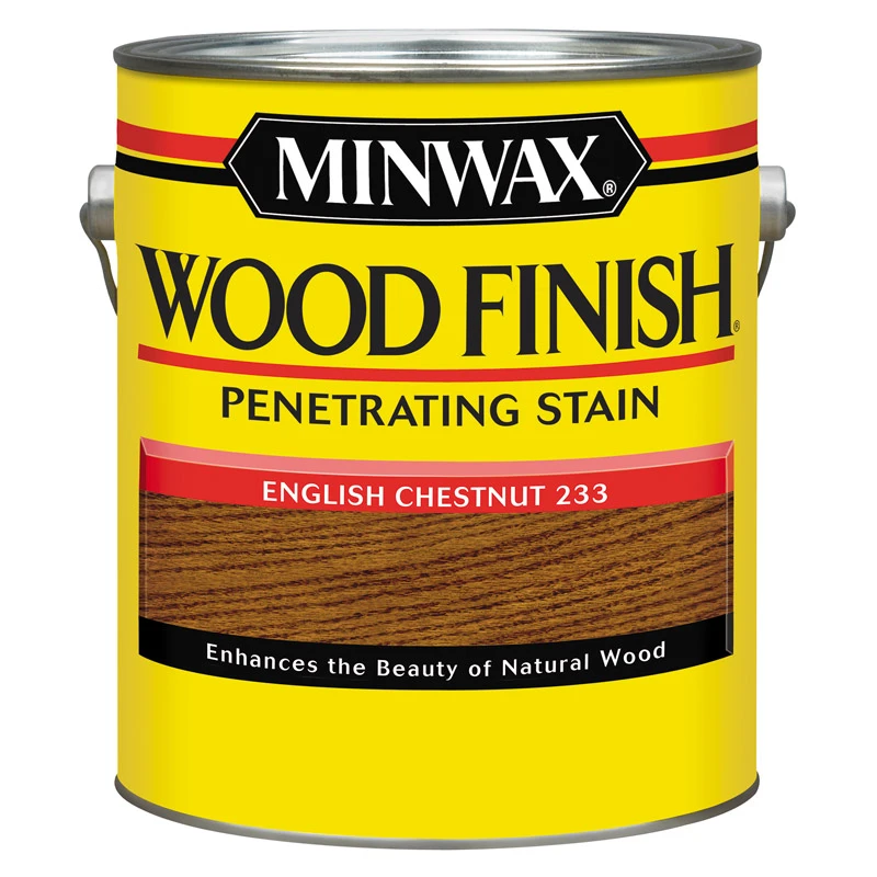 Wood Finish Penetrating Stain, English Chestnut, 1-Gallon