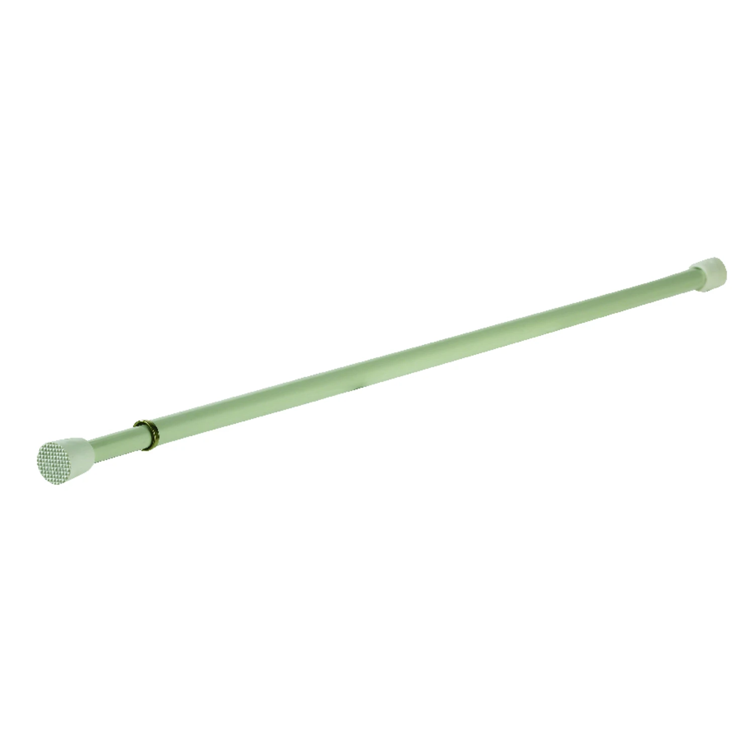 Strafford Spring Tension Rod, White, 7/16 x 18 to 28 In.