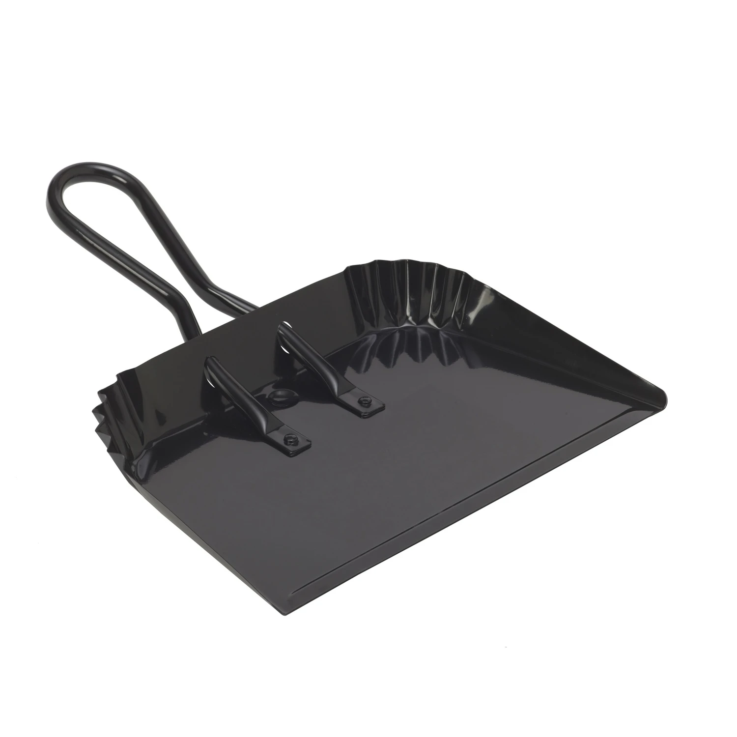 Dust Pan, Heavy-Duty Metal, 16 In.