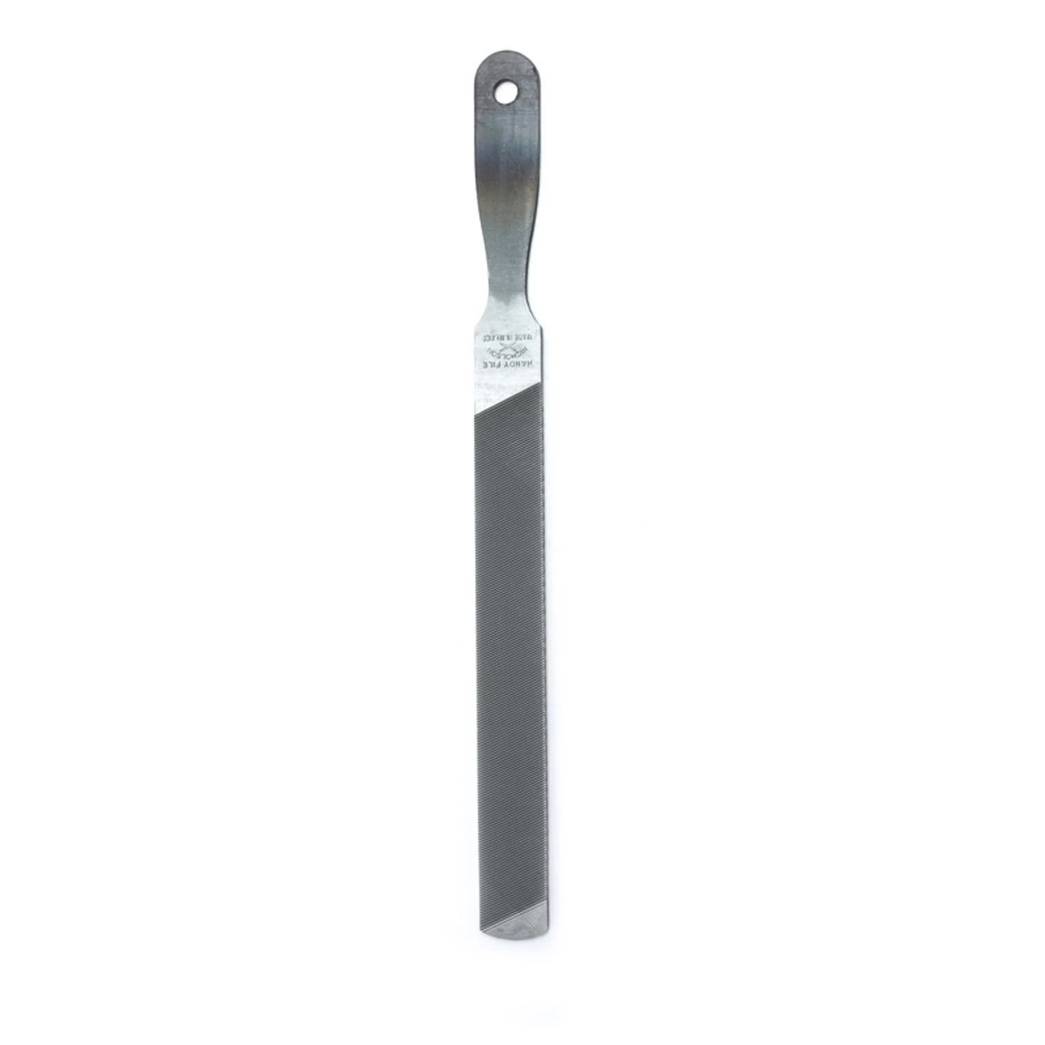 Nicholson Handy File, Reversible, Single-Cut Side, Double-Cut Side, 8 In.