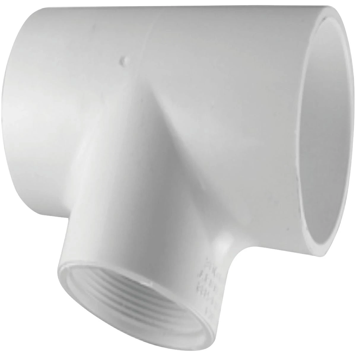 Schedule 40 PVC Pressure Tee, 2 Schedule 40 PVC x 2 Schedule 40 PVC x 2 In. FIP