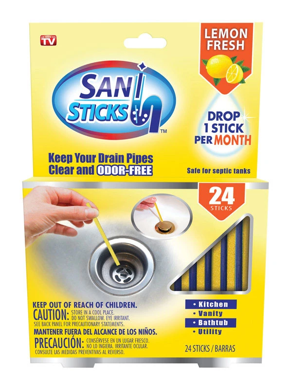Drain Sani-Stick, Lemon