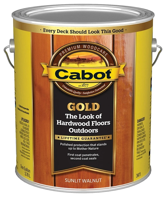 Gold Ultimate Wood Finish, Sunlit Walnut, 1-Gallon