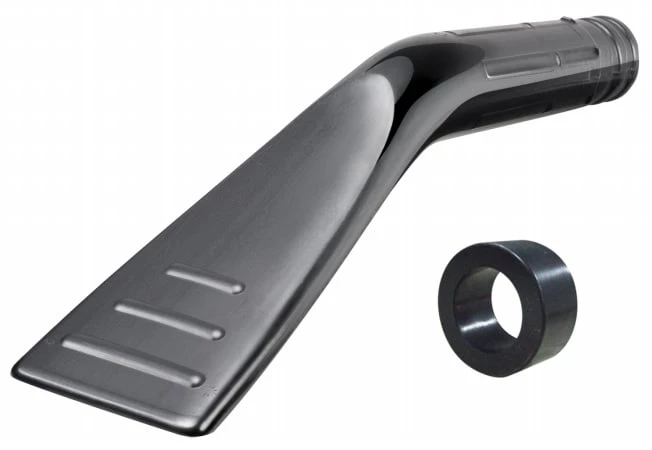 1-1/4 In. Car Claw Wet/Dry Vac Nozzle with Adapter, Fits 2-1/2 In. System