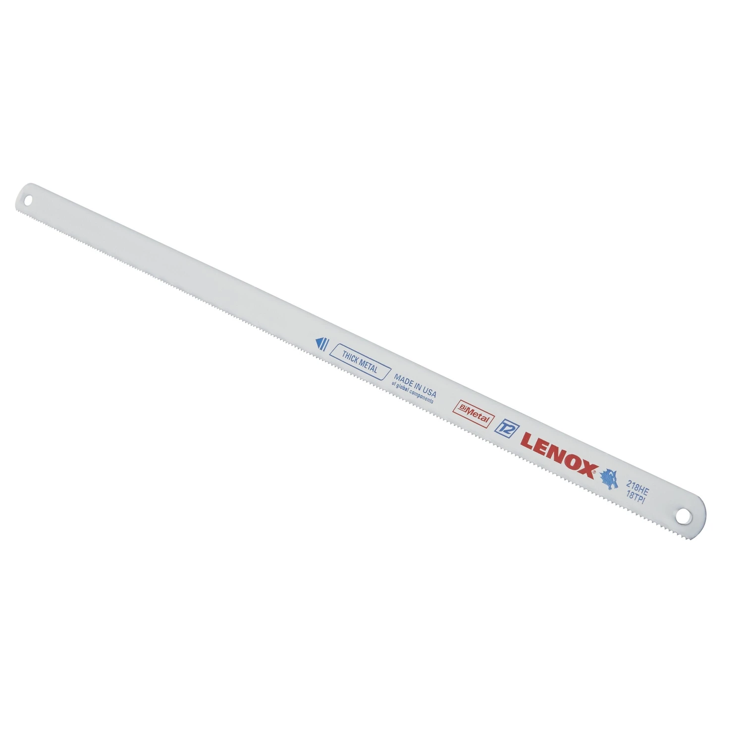 Hacksaw Blades, Bi-Metal, 18-TPI, 12 In. 10-Pk.