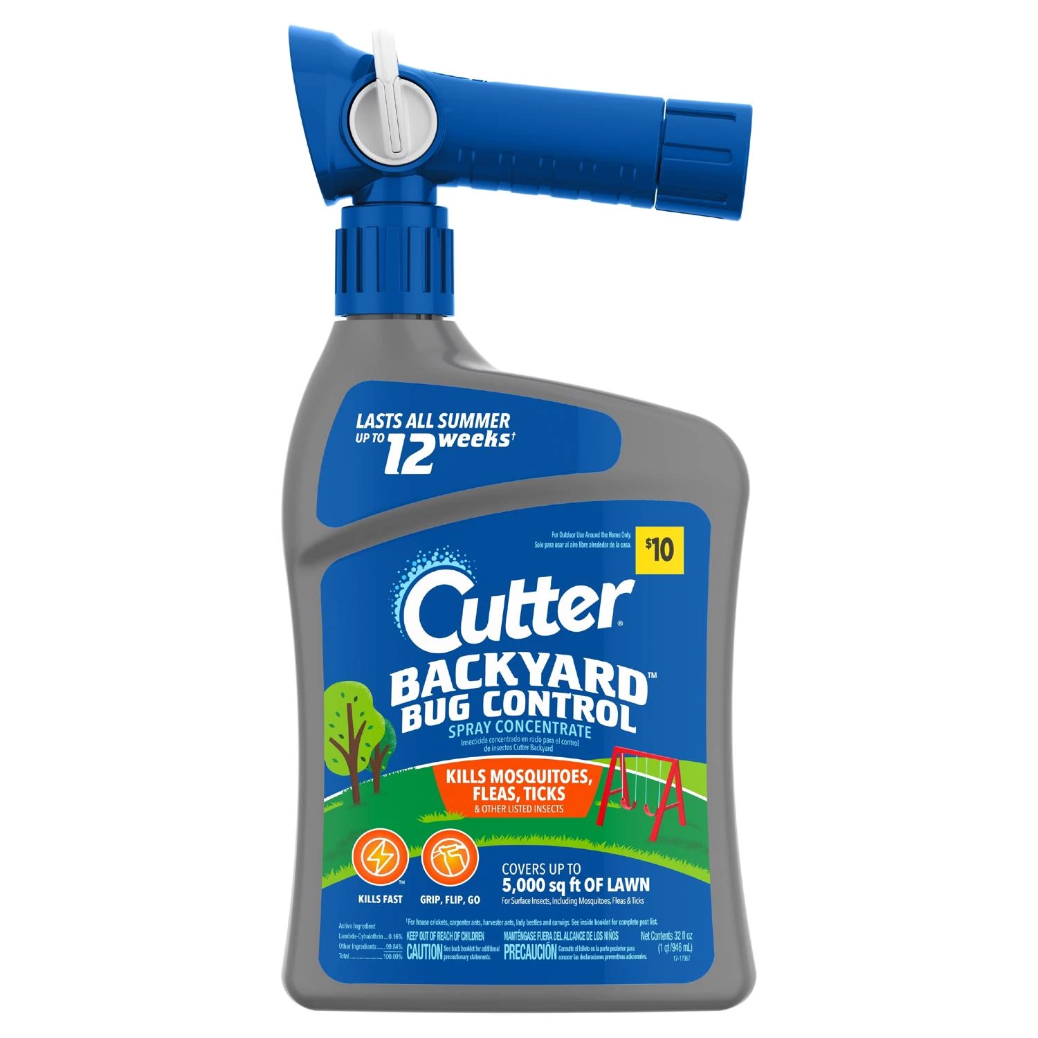 Backyard Bug Control Spray Concentrate, 32-fl. oz.