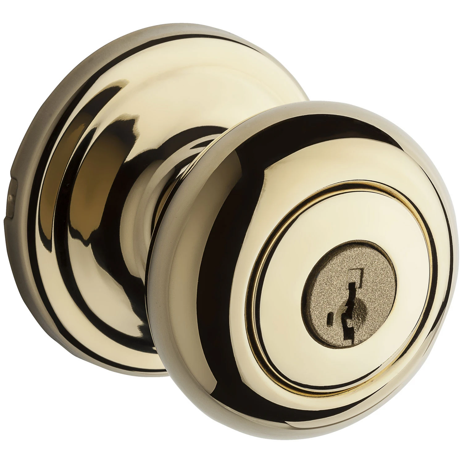 Security Signature Brass Juno Entry Lockset With SmartKey