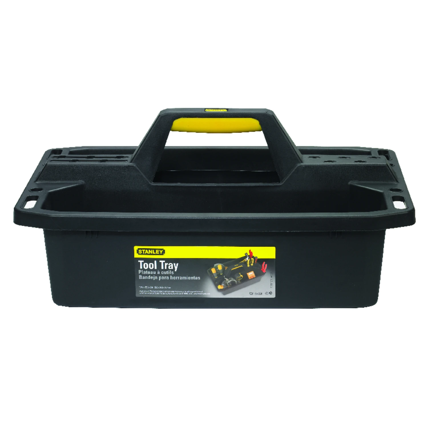 Storage Tote Tray, 19.34 x 13 x 7.6 In.