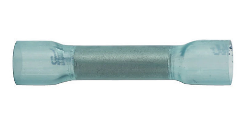 Butt Splice Connector, Blue Nylon, Insulated, 16-14 AWG, 25-Pk.