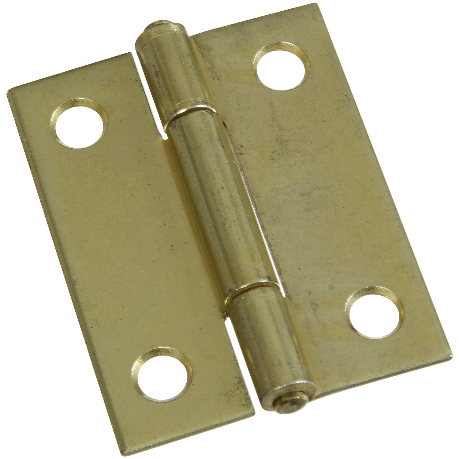 2-Pk., 2 In. Dull Brass Narrow Hinges