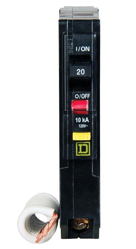 QO 20-Amp Ground Fault Circuit Breaker