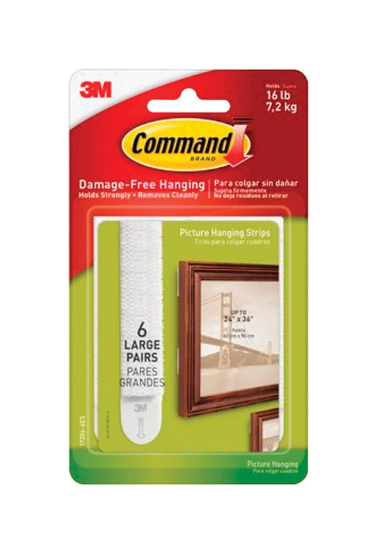 Picture Hanging Strips, 6-Pk.