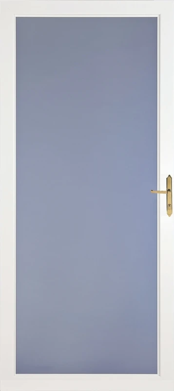 Classic 36 In. W X 80 In. H White Full View Aluminum Storm Door