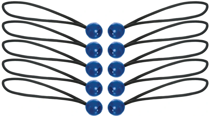 Bungee Ball Cord, 12 In., 10-Pk.