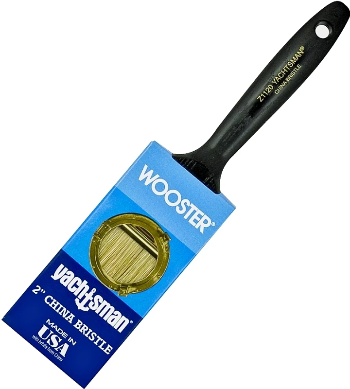 Yachtsman 2-inch Flat White China Bristle Paint Brush