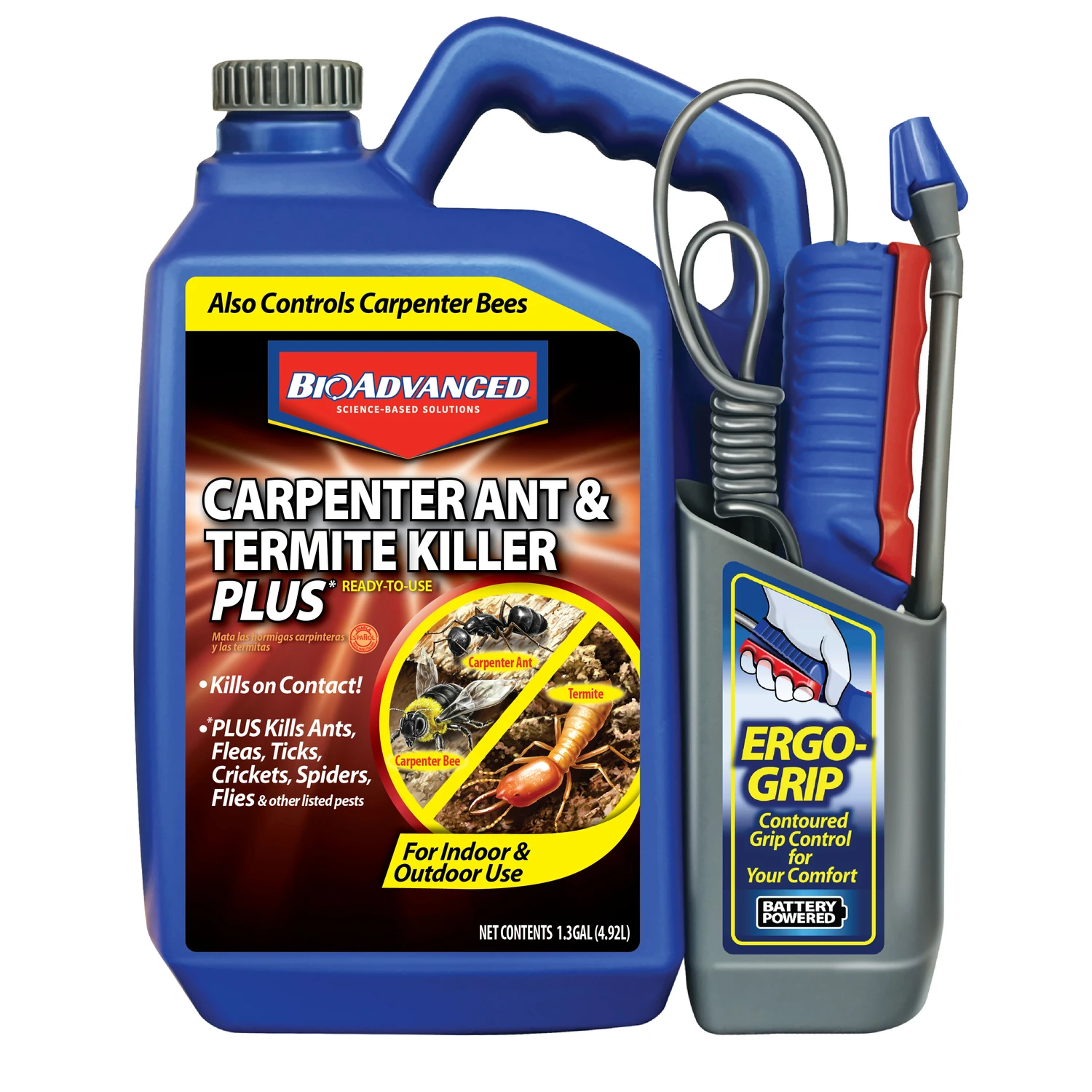 Carpenter Ant & Termite Killer Plus, 1.3-Gallon Power Sprayer