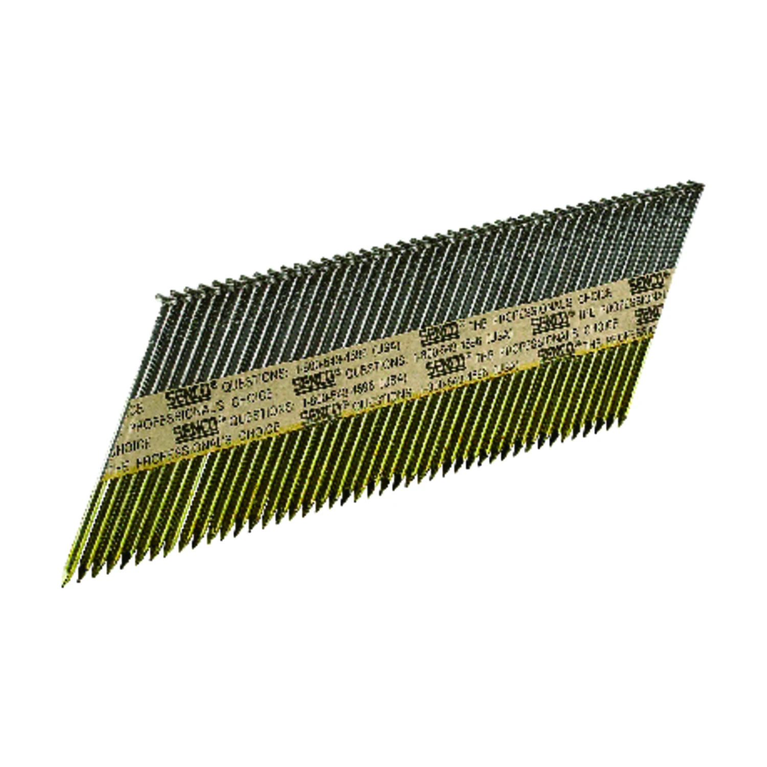 Collated Framing Nails, 34 Degree, Bright Finish, .131 x 3 In., 2,500-Ct.