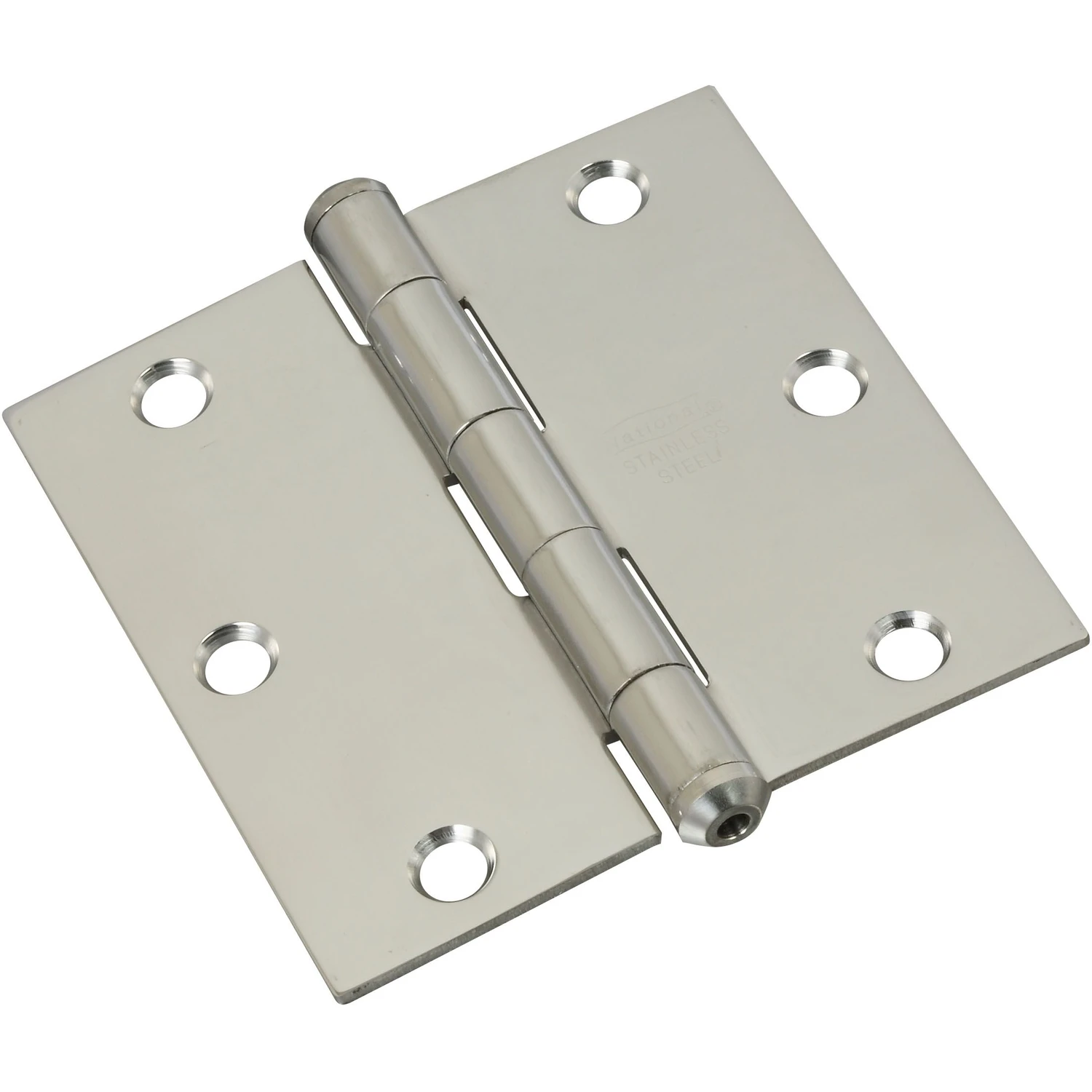 3-1/2 In. Stainless Steel Square Corner Door Hinge