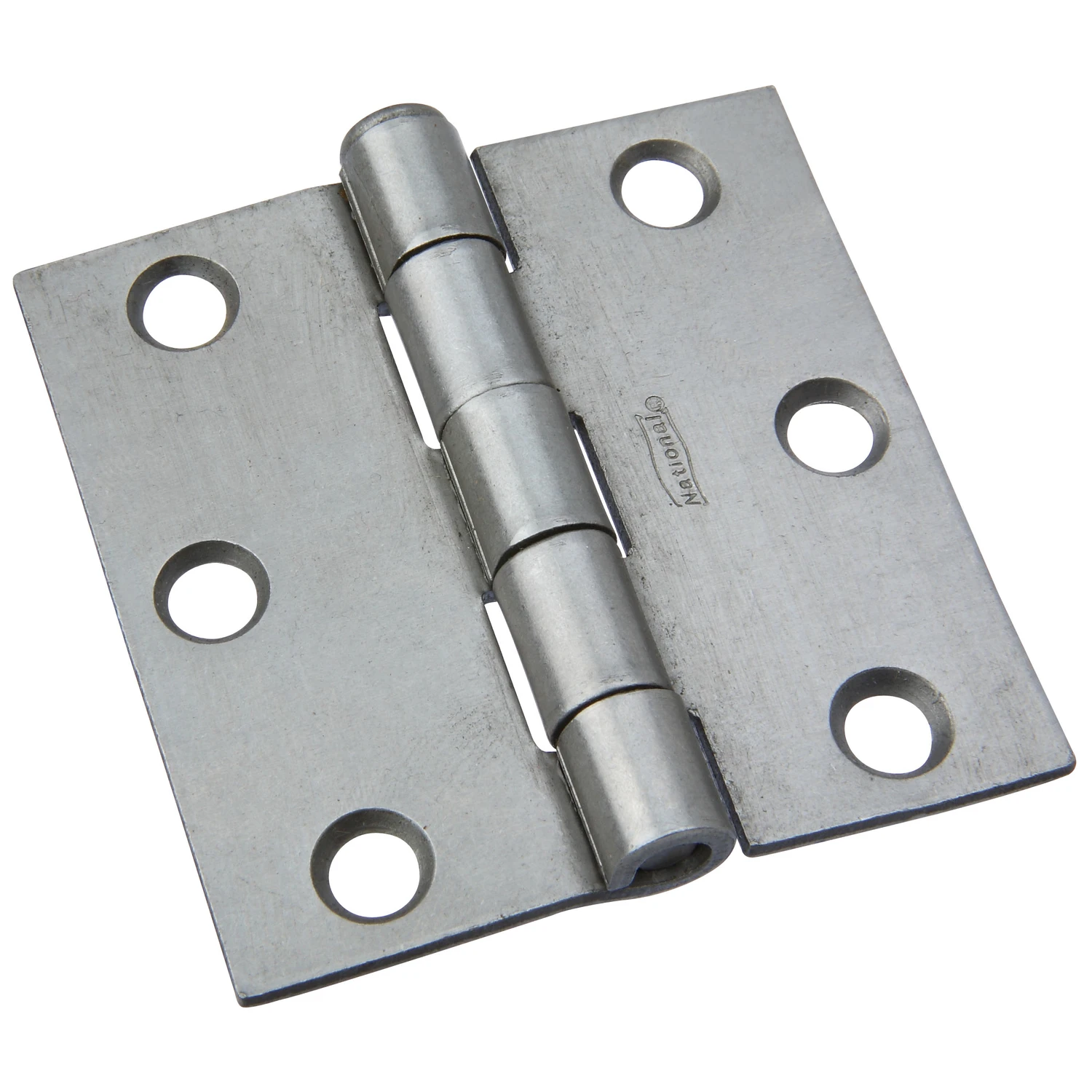 Plain Steel Removable-Pin Broad Hinge, 2.5 In.