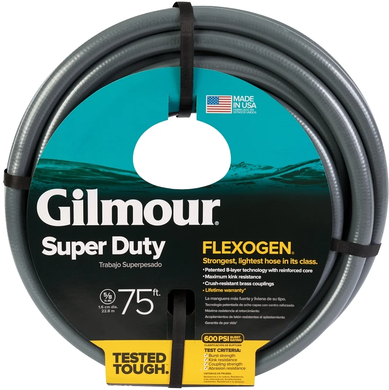 Flexogen Hose, 8-Ply, 5/8 In. x 75 Ft.