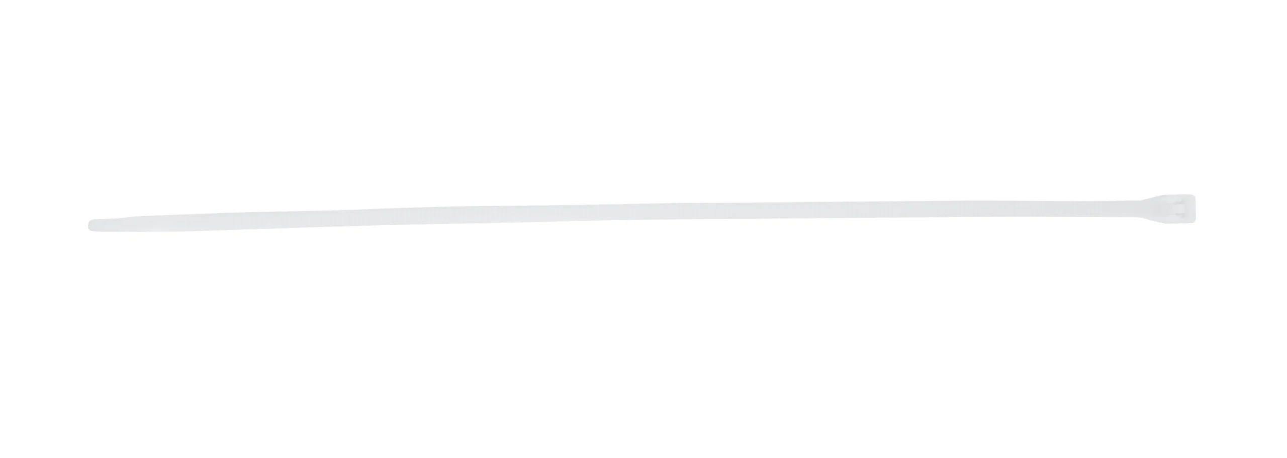 Cable Tie, White, Nylon, 11-In., 12-Pk.