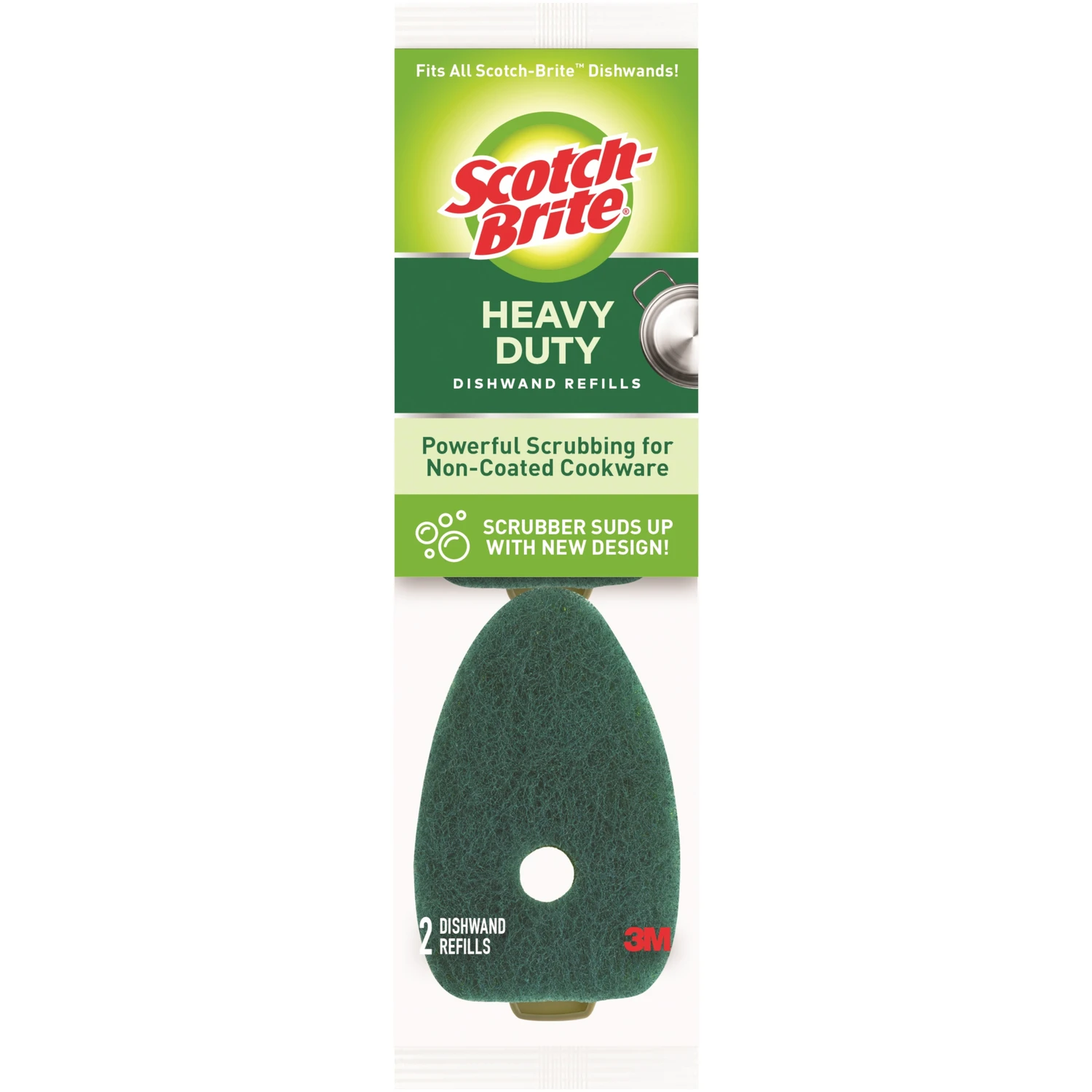 Heavy Duty Dishwand Refills, 2-Pk.