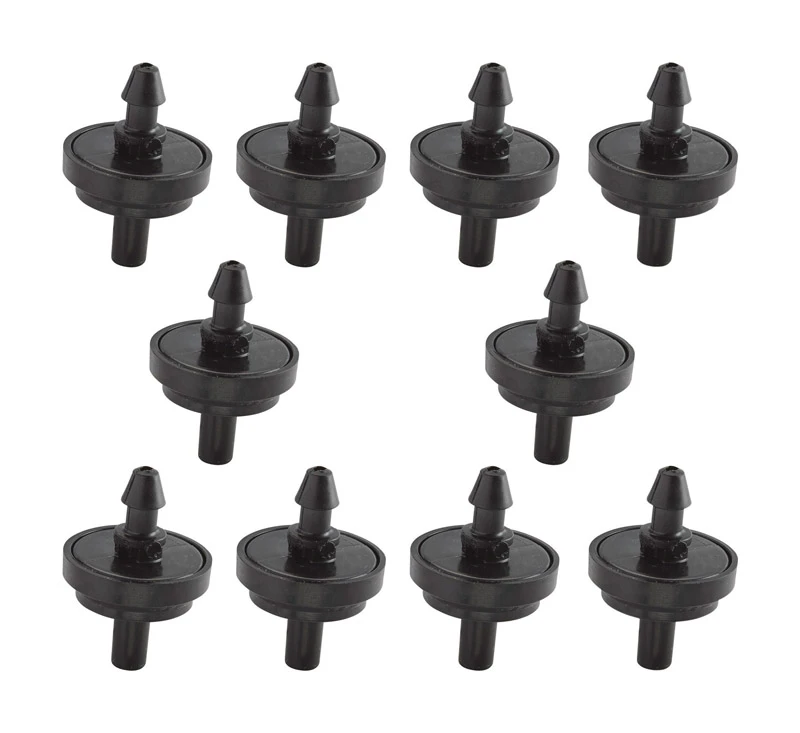 1 GPH Pressure Compensating Dripper, 10-Pack