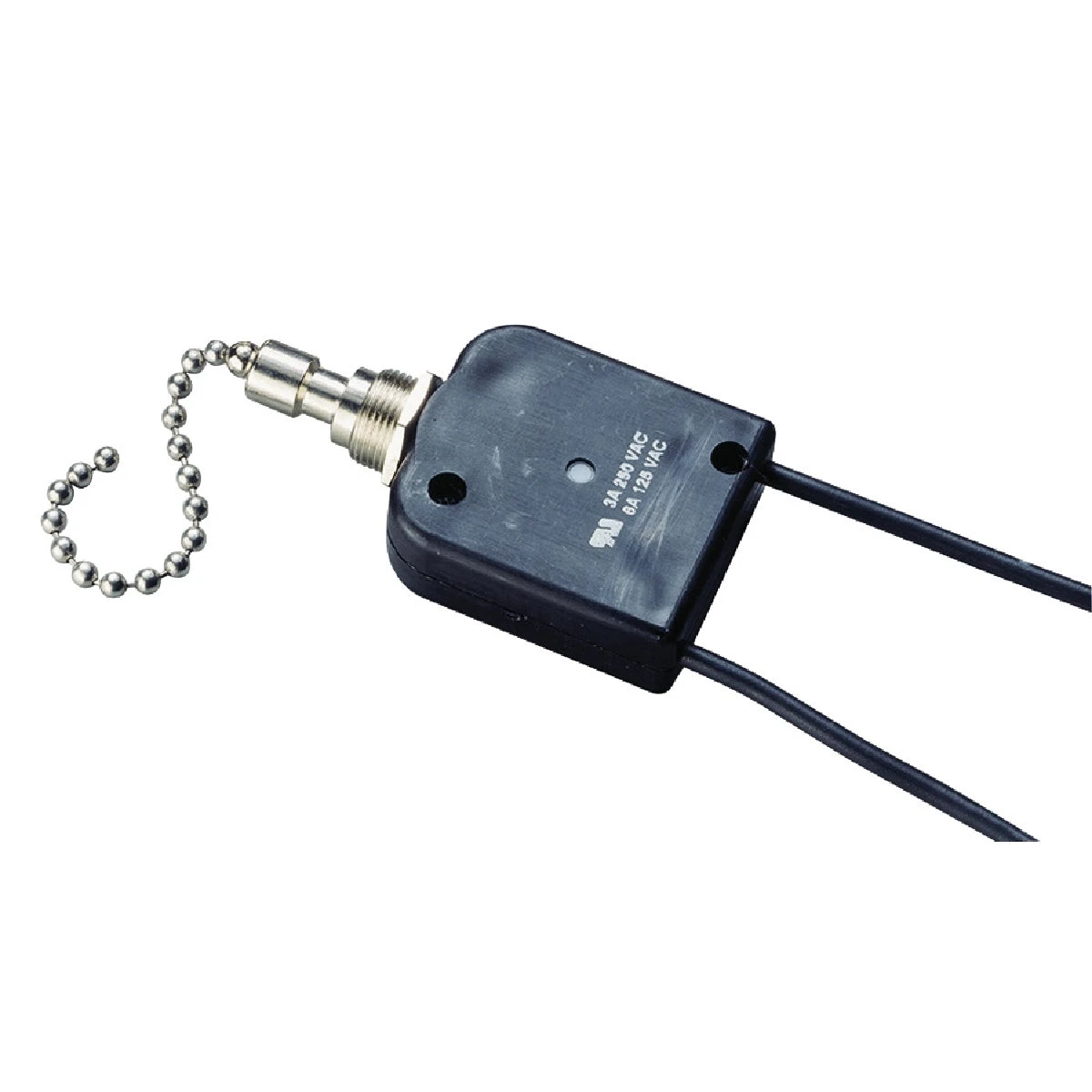 All-Angle Pull Chain Switch, Nickel Plated