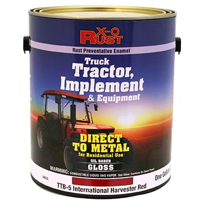 Rust Preventative Paint & Primer, Direct to Metal, Truck, Tractor, Implement & Equipment, International Harvester Red, 1 Gallon