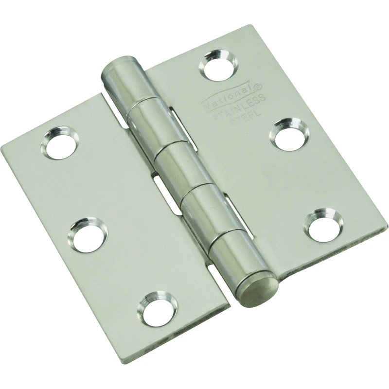 Door Hinge, Stainless Steel, 2-1/2 In.