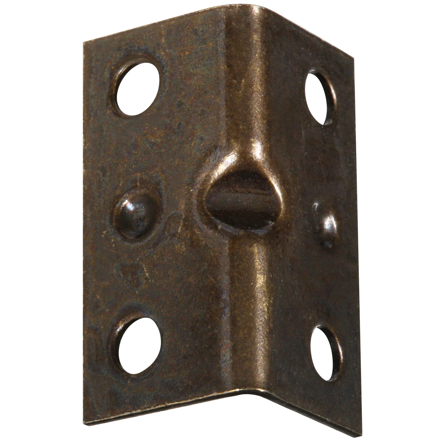 1-1/2 x 3/4 In. Antique Brass Corner Brace