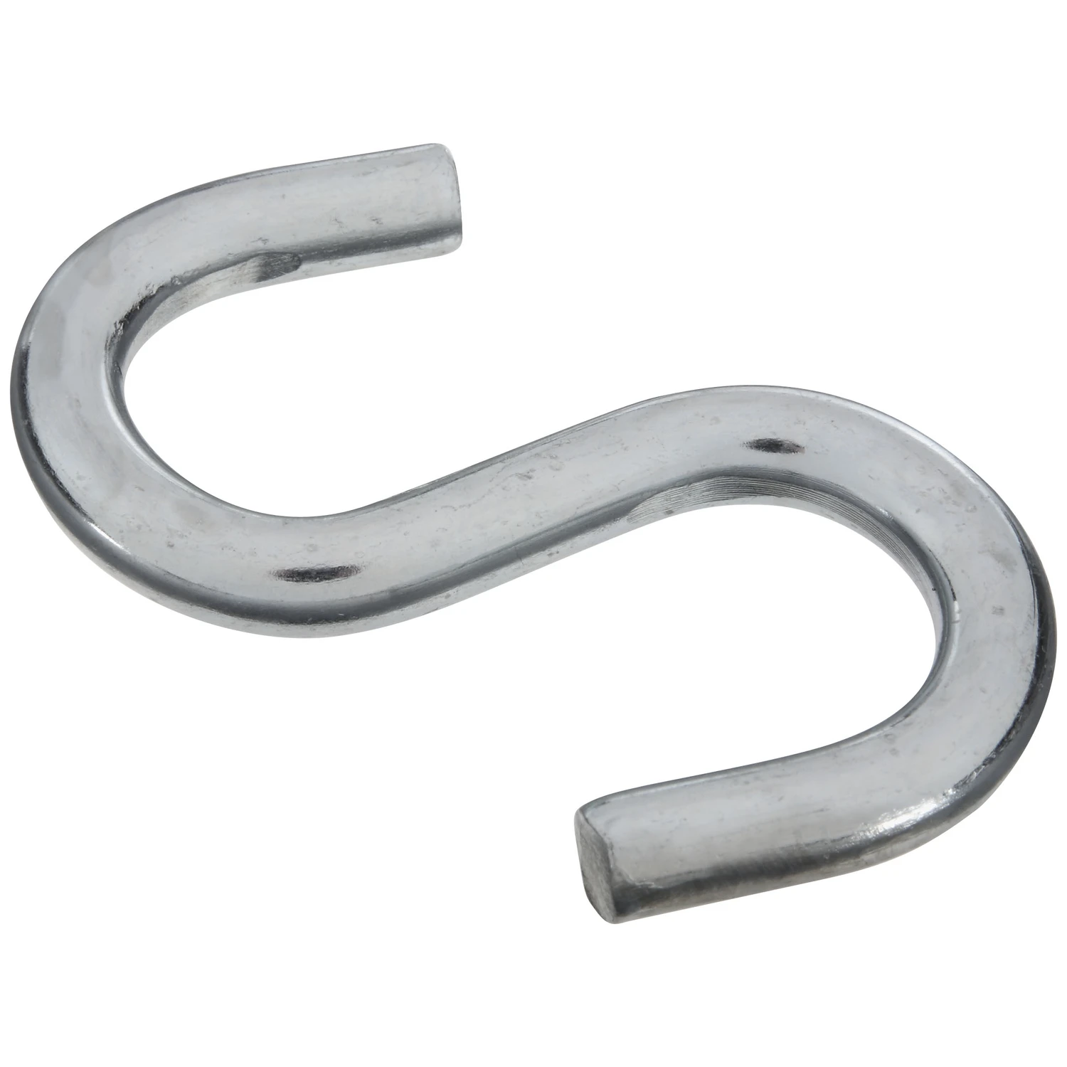 S Hook, Heavy Duty, Zinc, 3-1/2 In.