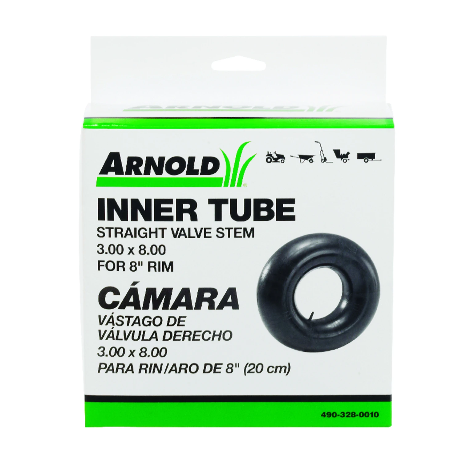 Wheelbarrow Replacement Inner Tube, 13-In. O.D.