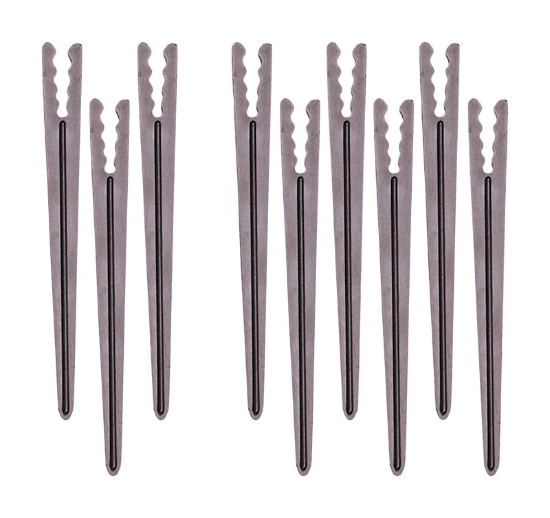 Heavy-Duty Support Stake for 1/8 - 1/4 in. Tubing, Plastic, 6-In., 10-Pack