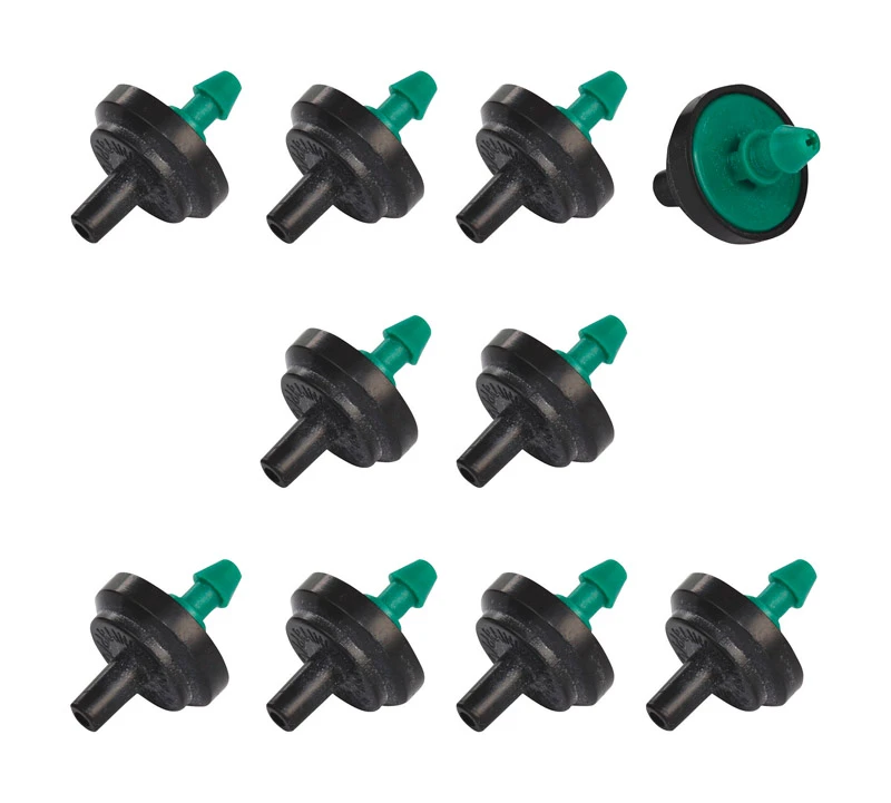 2 GPH Pressure Compensating Dripper, 10-Pack