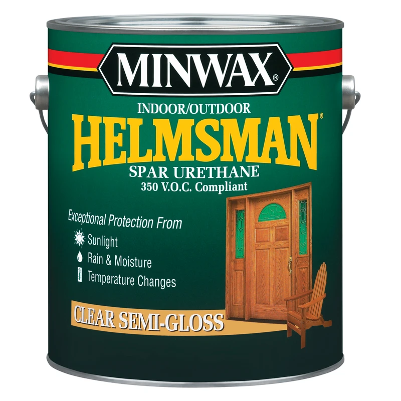 Helmsman Spar Urethane, Indoor/Outdoor, Semi-Gloss, 1-Gallon