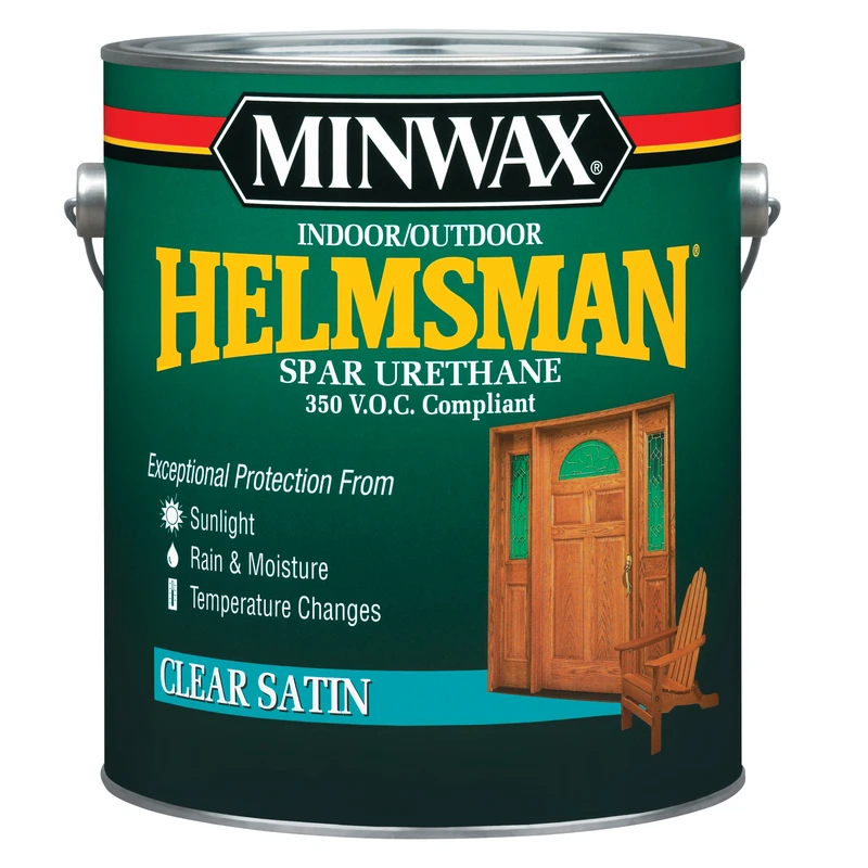 Helmsman Spar Urethane, Indoor/Outdoor, Satin, 1-Gallon