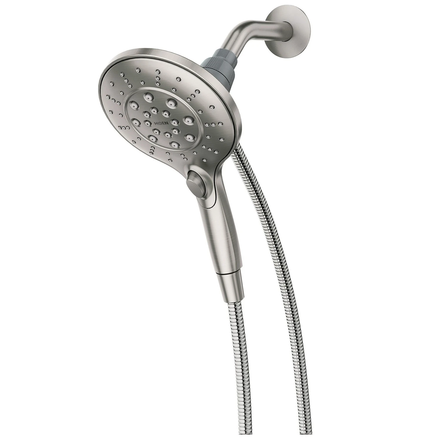 Engage Magnetic Handheld Shower Head, Brushed Nickel, 5.5-In. Dia.