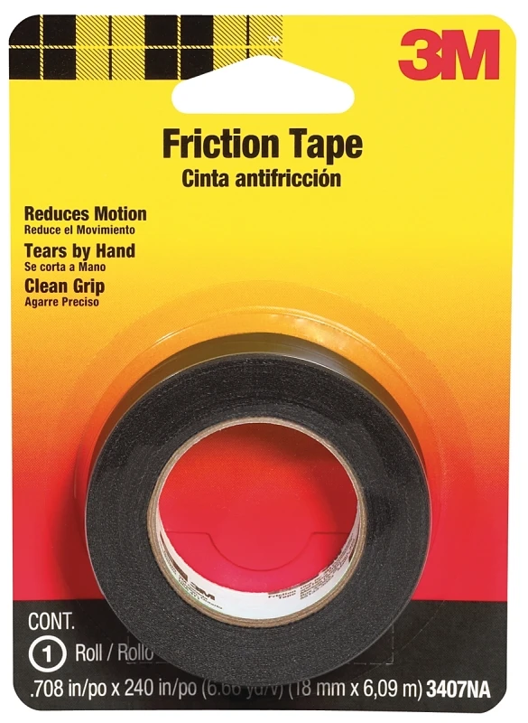 Electrical Friction Tape, Medium-Grade, .75 x 240 In.