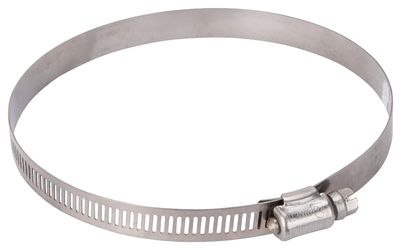 Hose Clamp, Marine Grade, Stainless Steel, 3 x 5 In.
