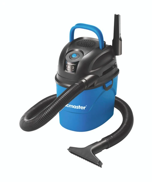 Vacmaster Blue Line 1.5-Gallon* 2 Peak HP Wall Mount Wet/Dry Vacuum VH105