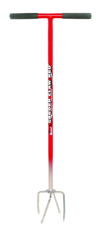 Garden Claw Cultivator, Red