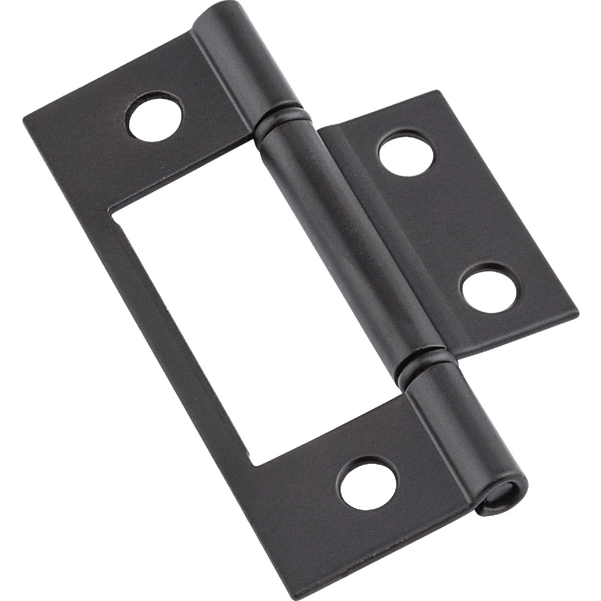 2-Pk. Hinges, Non-Mortis, Oil-Rubbed Bronze, 3 In.