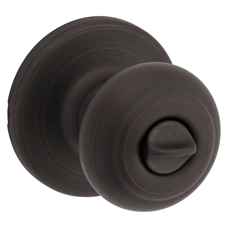 Security Cove Privacy Lockset, Venetian Bronze