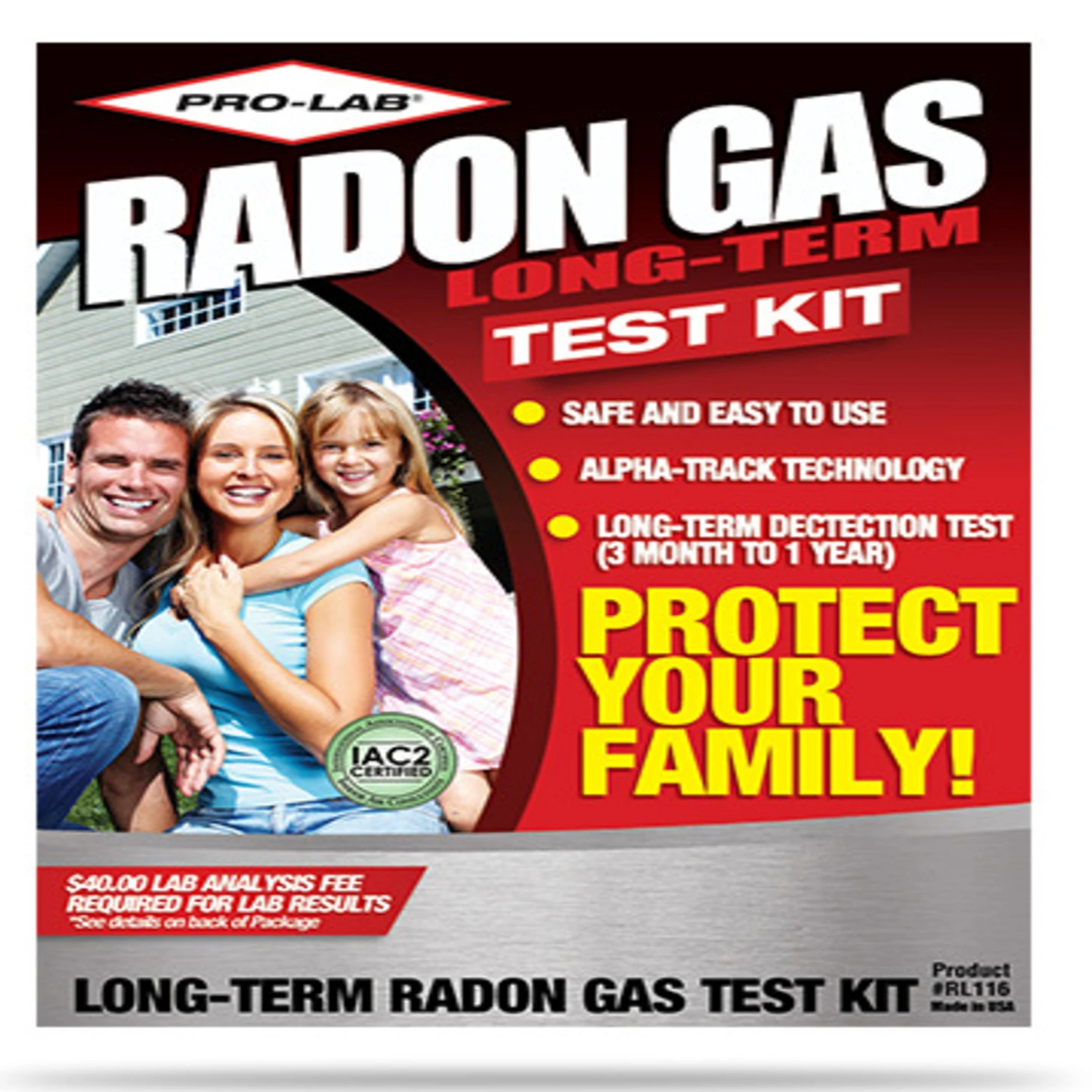 Radon Gas Test Kit