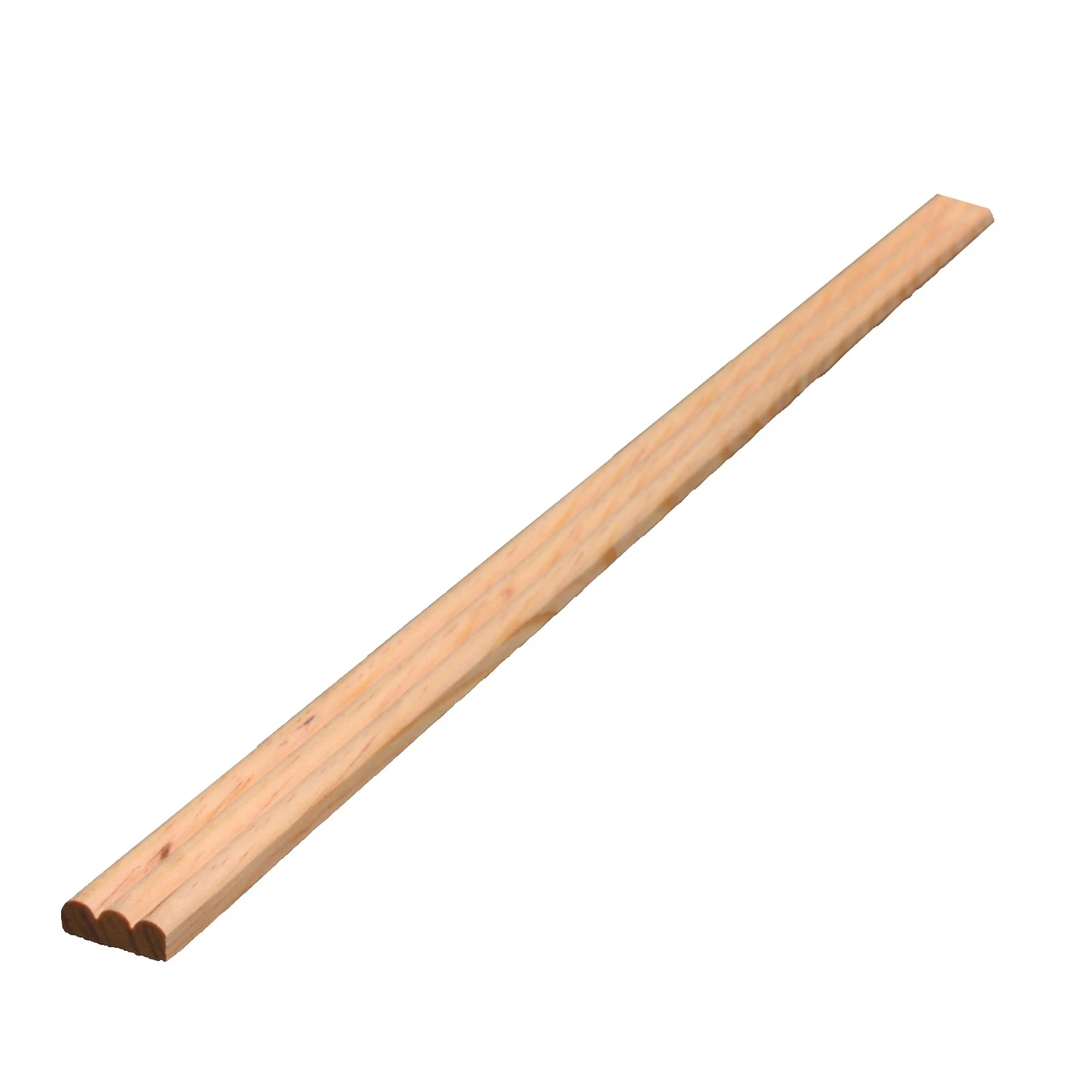 Solid Pine Trim, Beaded Screen, 1/4 x 3/4 In. x 8 Ft.