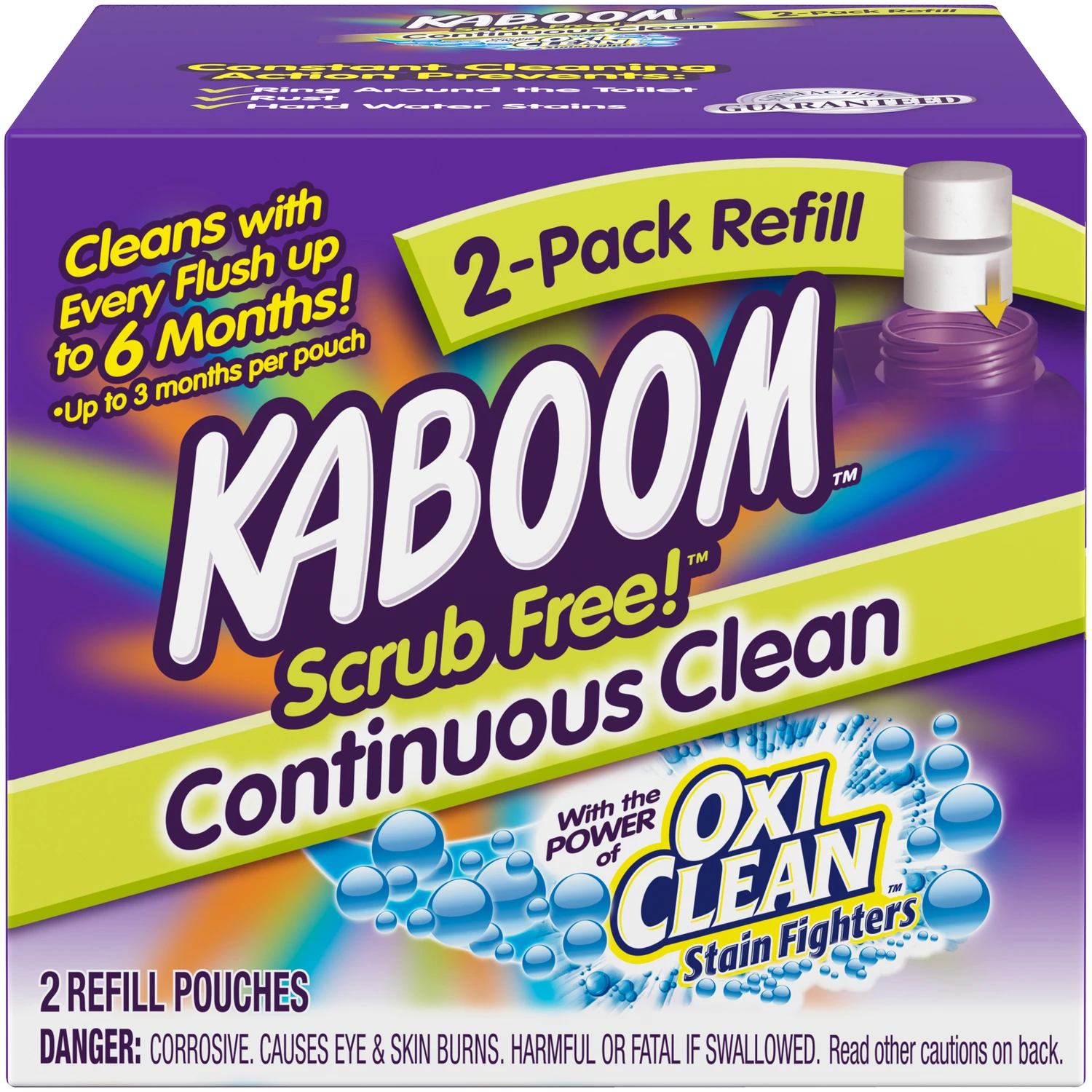 Scrub Free! Toilet Cleaning System Refill Pouches, 2-Ct.