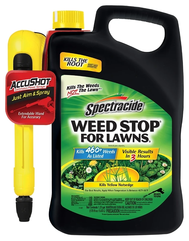 Weed Stop, Ready-to-Use, 1.33-Gallon With Accushot Sprayer