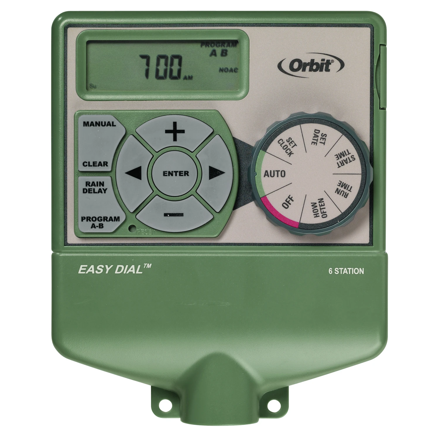 Underground Sprinkler Dual 6-Station Sprinkler Timer